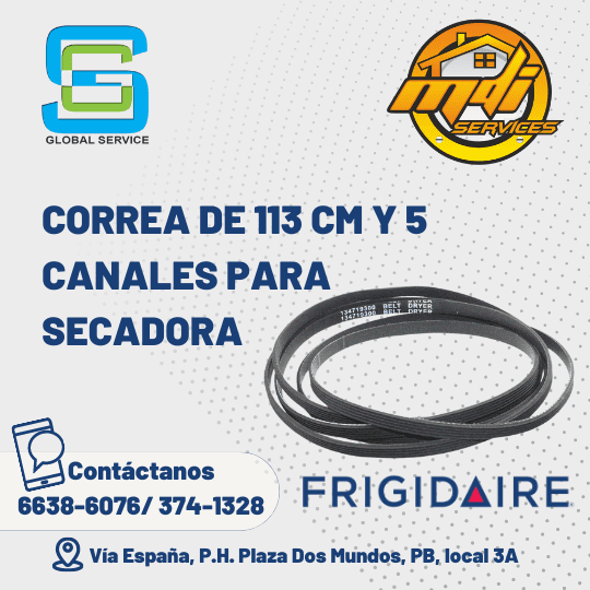 CORREA SECADORA FRIGIDAIRE 134719300